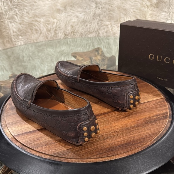 Logo leather drivers - Picture 3 of 7